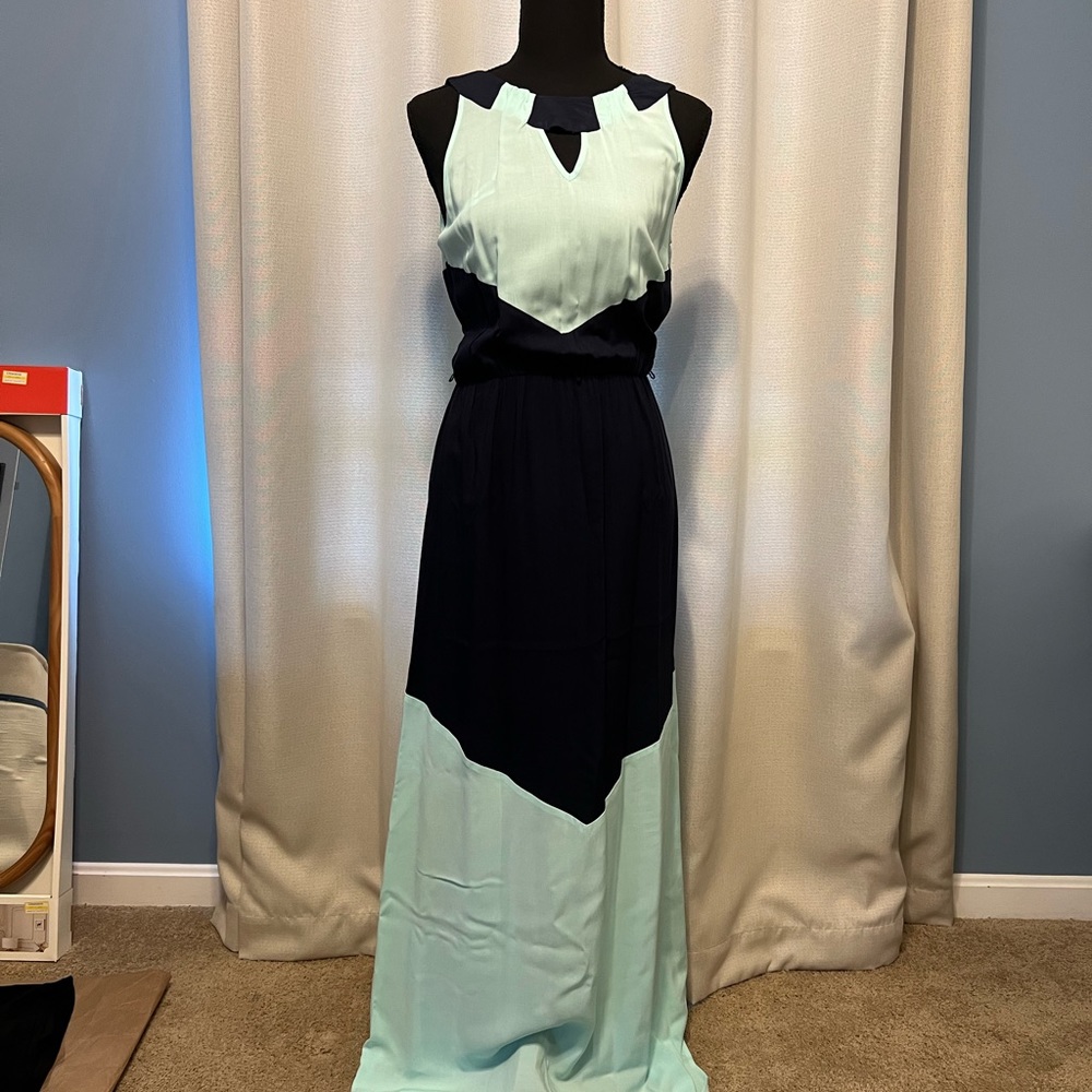 IZ Byer Maxi Halter Dress